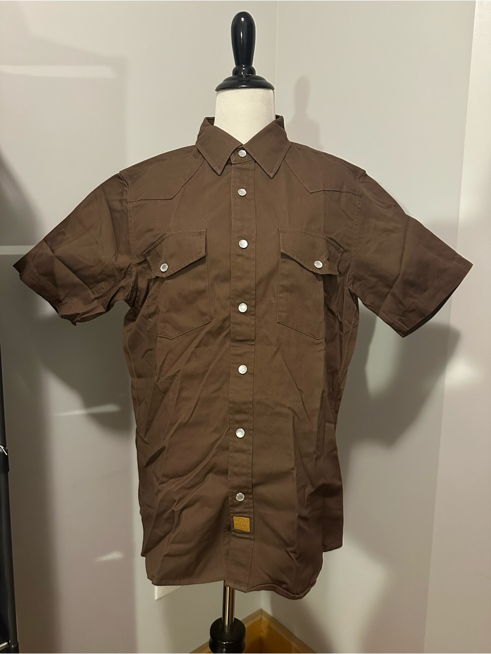 Men's pearl snap Short-Sleeve